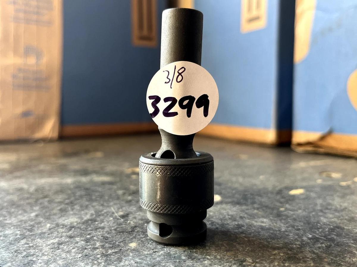 Used Expert By MAC Tools USA E040318 9mm 3/8” Dr. 6 Pt long Impact Socket