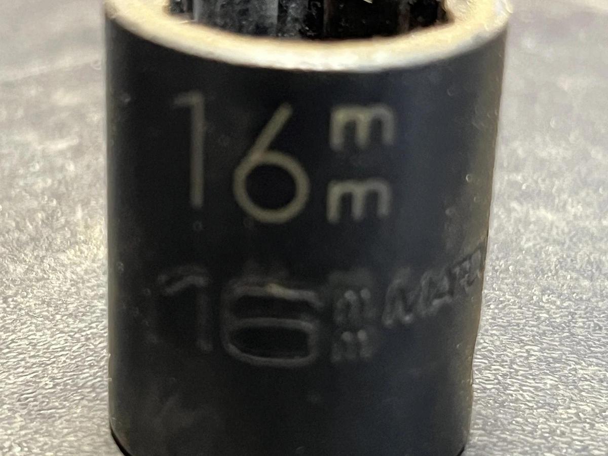 Used Matco BP16M6A 16 mm Socket 3/8 drive impact 6pt.