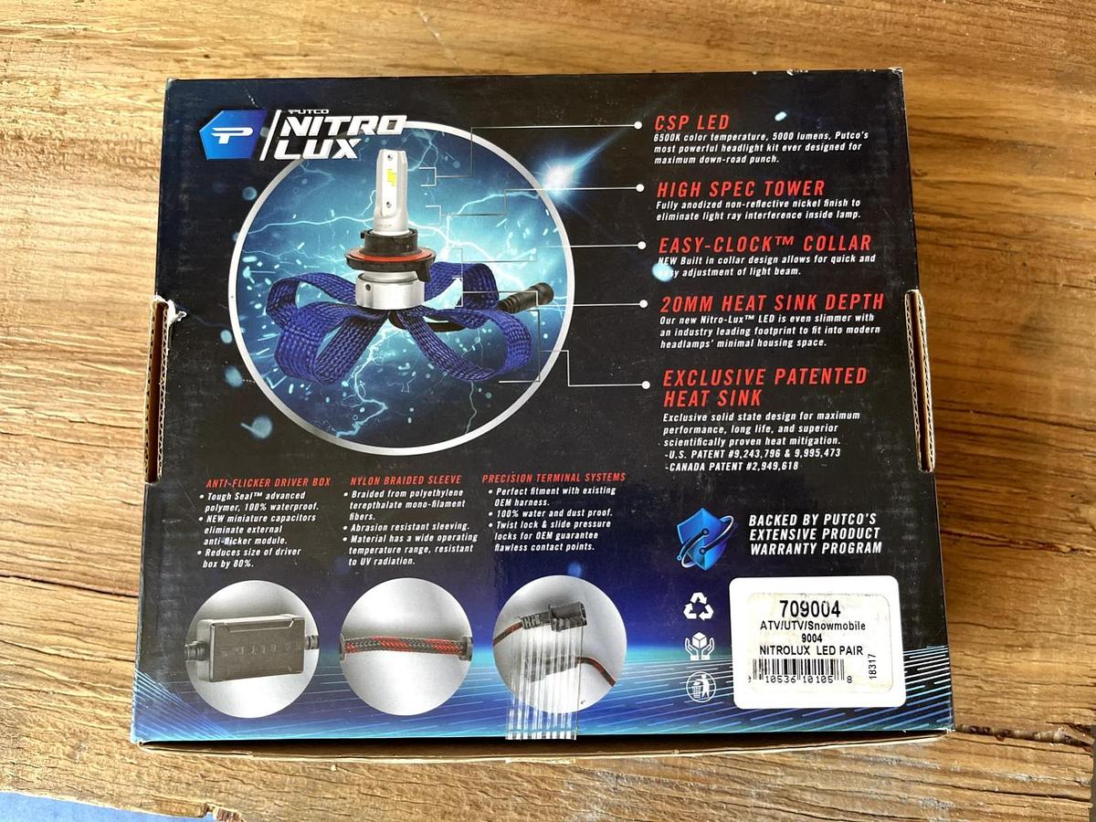 Used Putco Nitro-Lux 6500K LED Light Kit - 709005 | Aftermarket Branded | Daytime Running Light Assembly