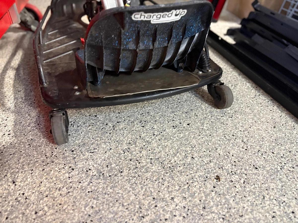 Used Upgrade caster wheels for Razor Crazy cart Max fit non-shattering Pair  GREAY