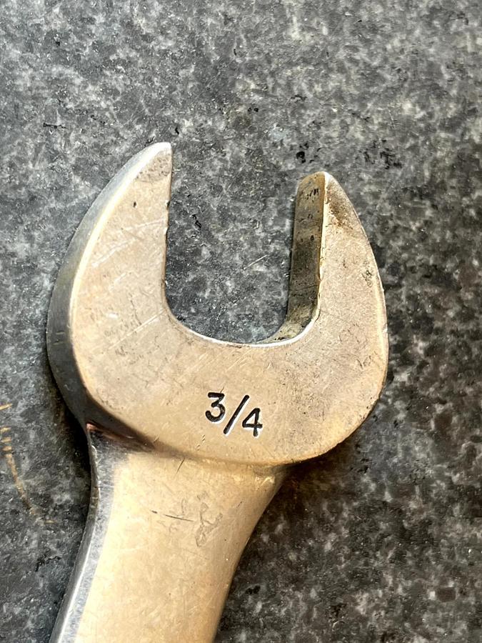 Used Snap On Tools OEXL24 3/4" LONG Combination Wrench 12 Pt SAE