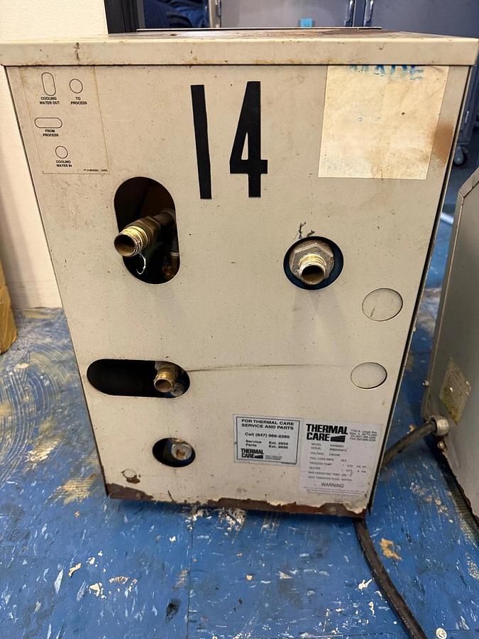 Used Thermal Care Aqua Therm RA Chiller S/N: 66600020012