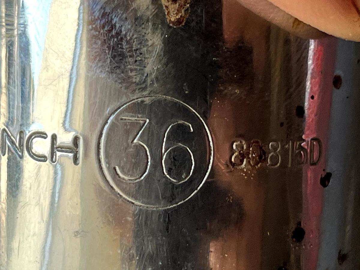 Used Gearwrench 1/2" Drive Shallow 12pt Sockets SAE 36 MM Metric 80815d