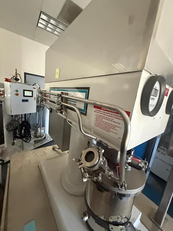 Used 2 Gal Morehouse Cowles Mixer, Model VIscomax  2V3-2-2SS