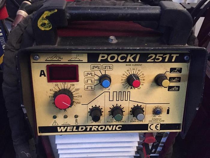 Usato SALDATRICE A TIG WELDTRONIC POCK 251T  (N 6)