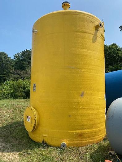 Used B & D Plastics LLC 8,224 gallon vertical Dual-Laminate tank