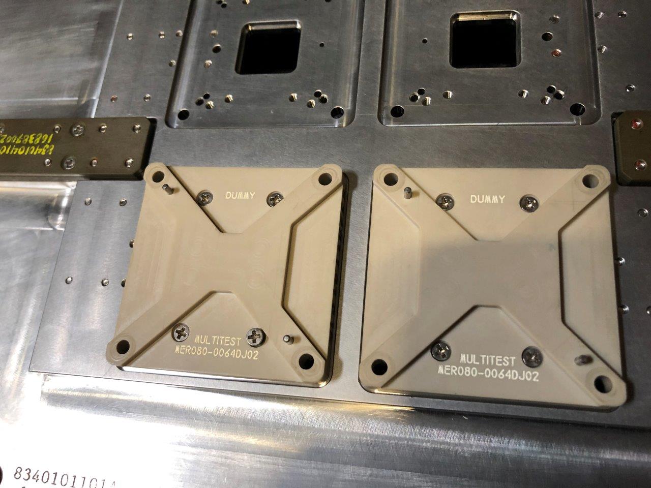 Used Delta Edge DE8000 7X7 BGA Test Handler Change Kit