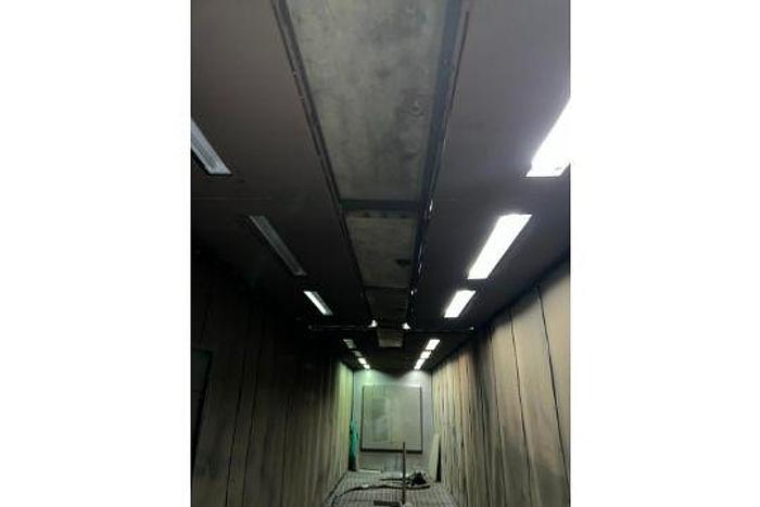 Used Empire 8' x 9' x 45' Grit Blast Room