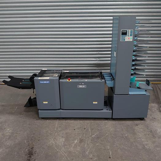 Used Duplo DFC-12 Collator with DBM120 Bookletmaker and DBM120T Trimmer (#1136)