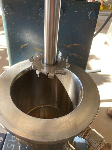 Used 2 HP HOCKMEYER HIGH SPEED LAB VACUUM DISPERSER – JACKETED – XP (#9723)