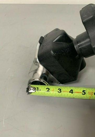 Used Alfa Laval Stainless Steel Diaphragm Valve w/ 2" Sanitary Fittings