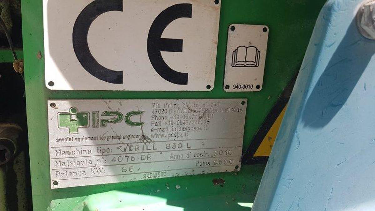 Refurbished SOILMEC-IPC model 830L