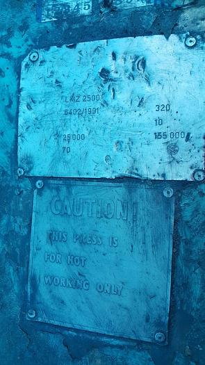 Used Press Hot Forging LMZ2500