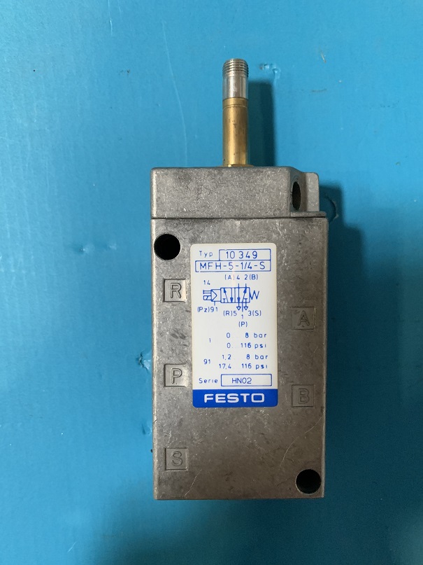 Used Festo Solenoid Valve 10349 MFH-5-1/4-S
