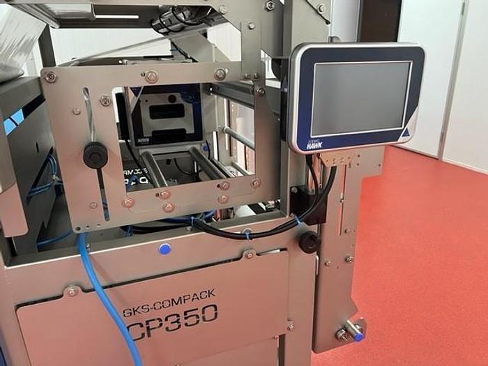 Used 2021 GKS-Compack Packaging CP350 vertical form, fill and seal bagging machine