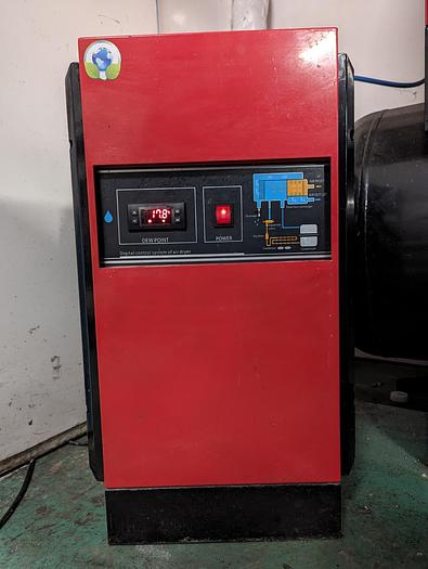 Used Air Wave Compressors Eco-Speed 5.5-15 kW Rotary Screw Compressor + Dryer