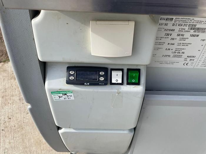 Used 2019 Arneg Portuguesa Lda ASPEN2 GI C VCA 312 S23050 display fridge