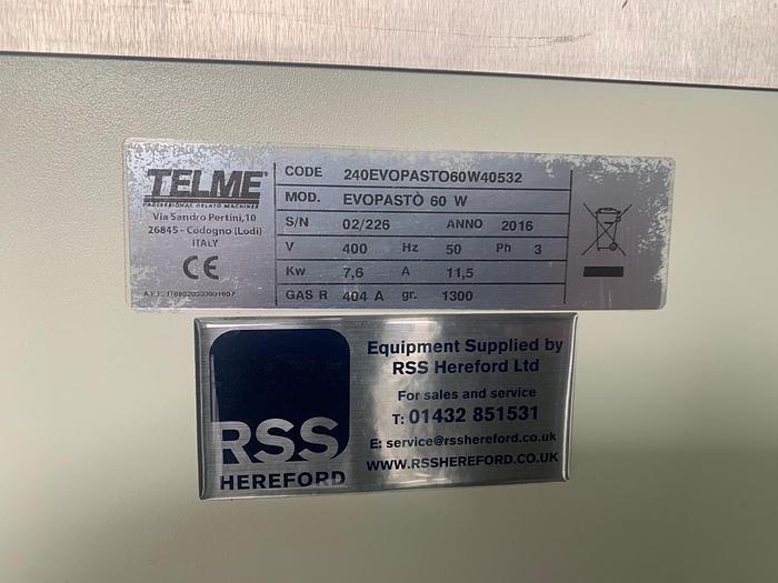 Used 2016 TELME  Gelato System