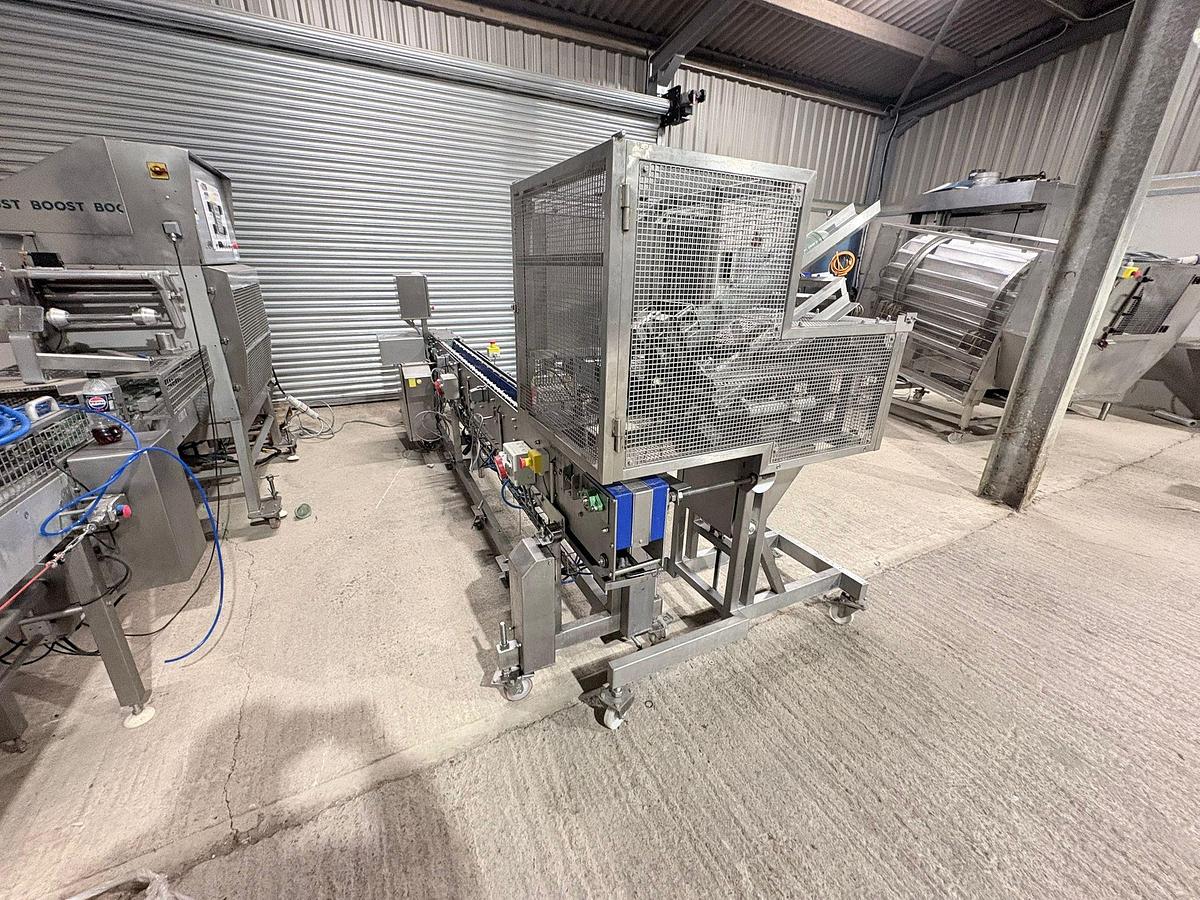 Used Denester and Conveyor