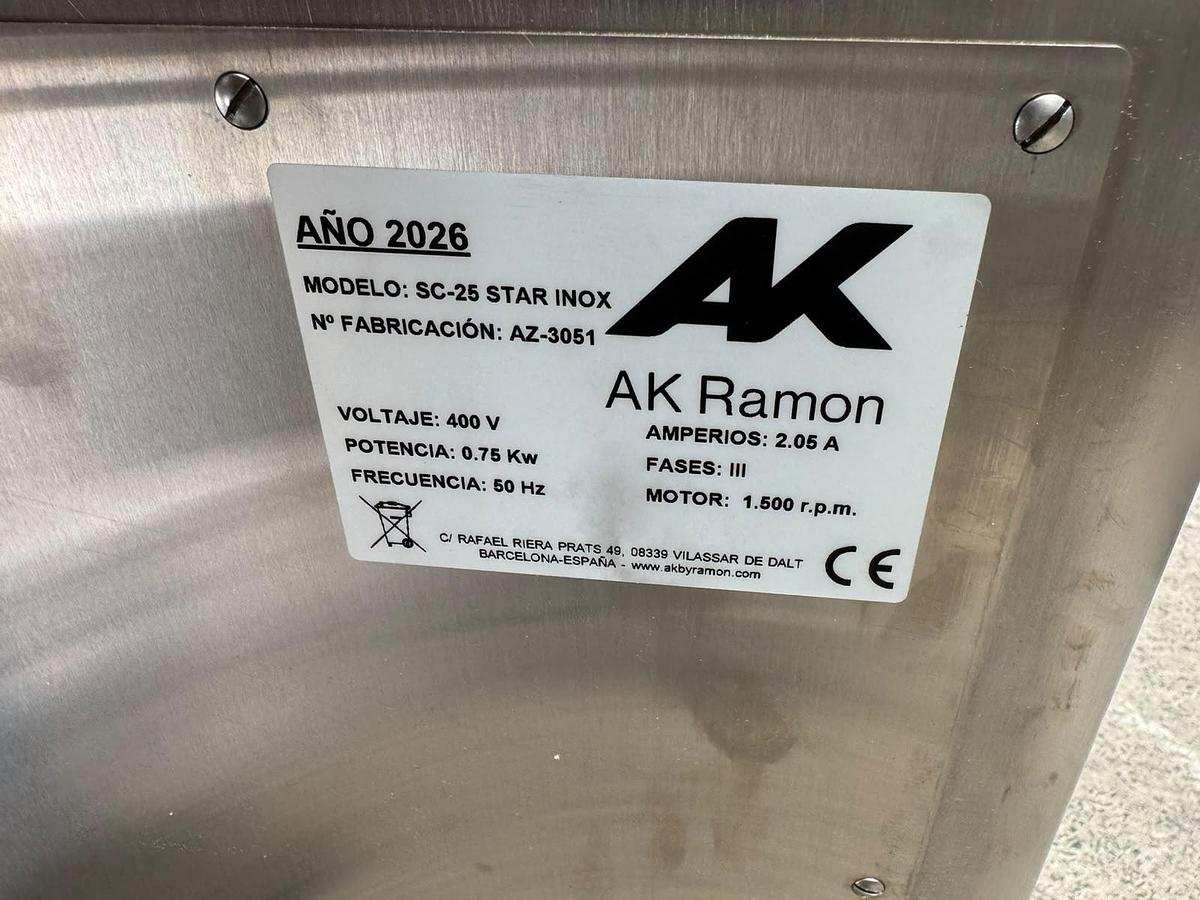 AK Ramon Sausage Filler Model SC-25 star inox