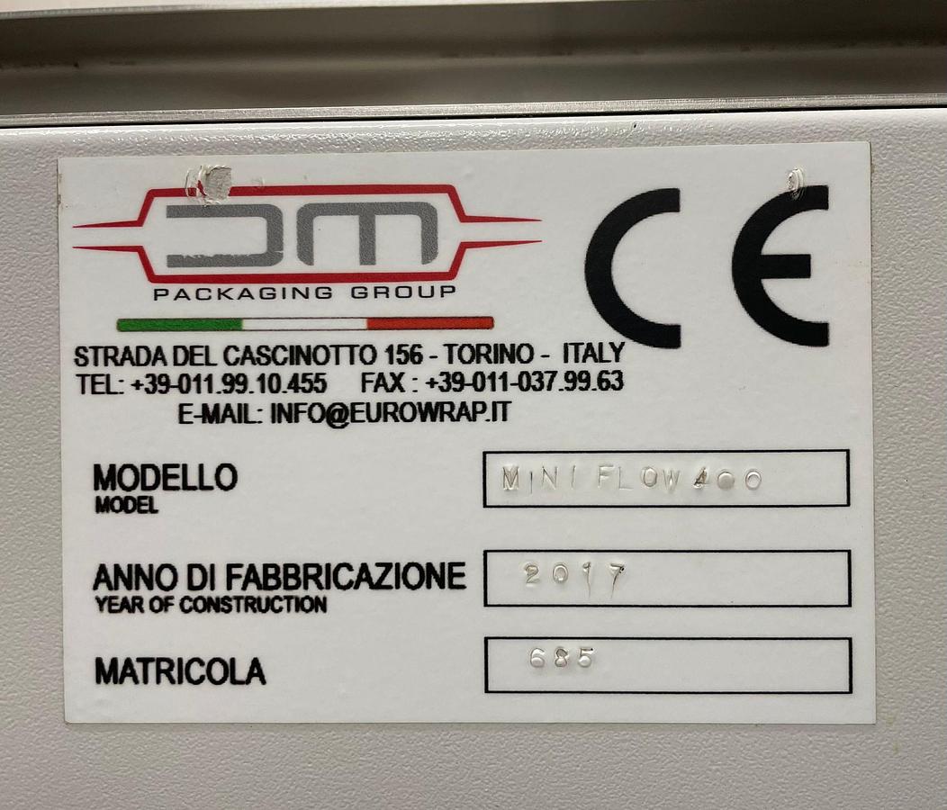Used DM PACKAGING FLOWRAPPER
