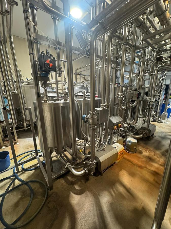 Used Cheese whey processing plant 15,000 litres/hour