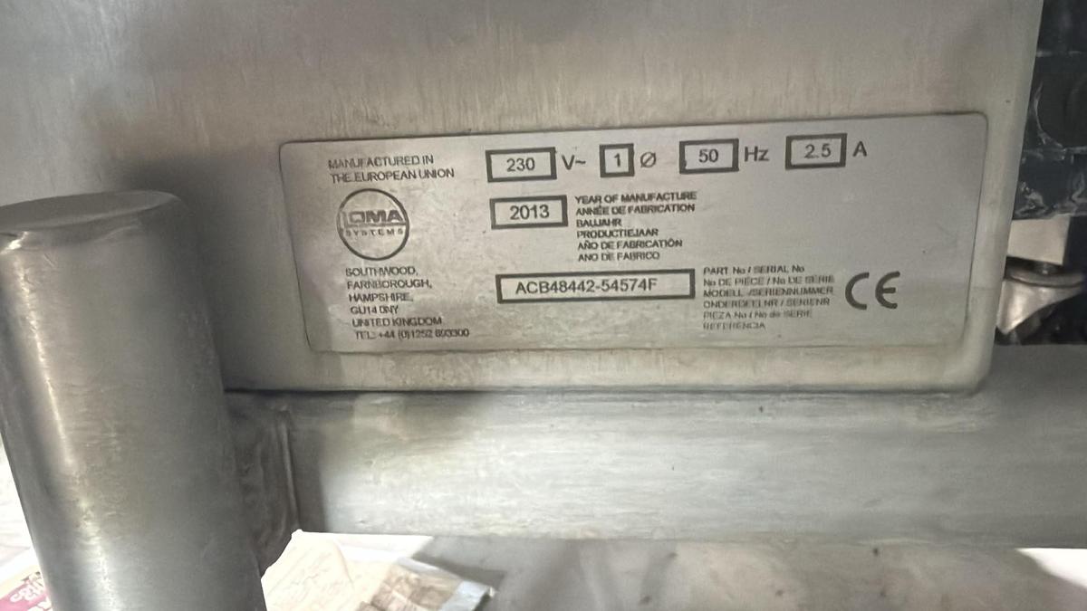 Used LOMA METAL DETECTOR CHECKWEIGHER