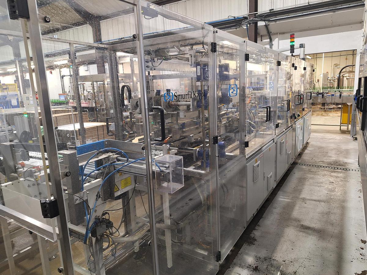 Used CASE PACKING MACHINE
