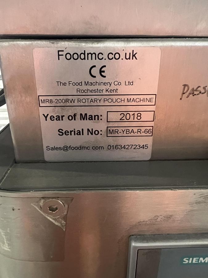 Used POUCH FILLING MACHINE