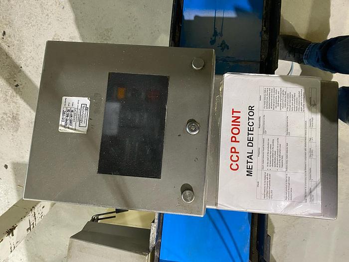 Used Loma Systems metal detector on inclined frame
