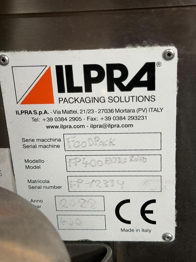 Used ILPRA TRAYSEALER