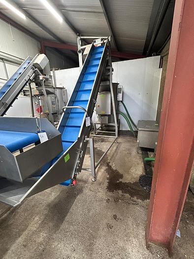 Used COMPLETE VEGETABLE PREPARATION LINE  AGRITECH
