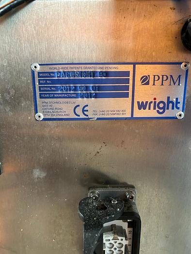 Used 2012 PPM Wright PACWRIGHT 90 VFFS bagging machine