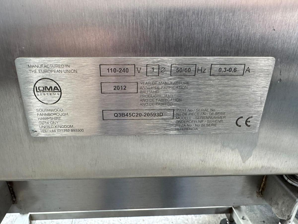 Used Loma Combination Metal Detector/Checkweigher