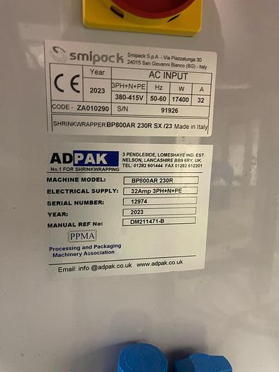 Used ADPAK SHRINK WRAPPER