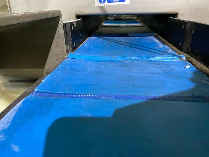 Used Loma Systems metal detector on inclined frame