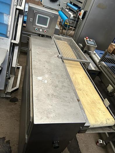Used Vemag GmbH / Reiser HP 10C vacuum filler with FM250 Forming Machine and SB 260 Shuttle Conveyor