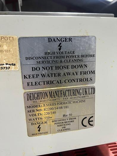 Used Deighton Formatic R2200