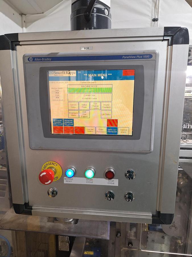 Used CASE PACKING MACHINE