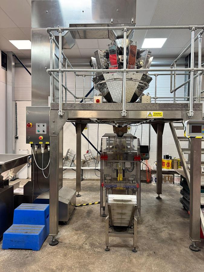 Used WEIGHING AND BAGGING SYSTEM