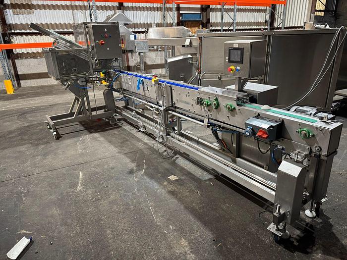 Used Denester and Conveyor