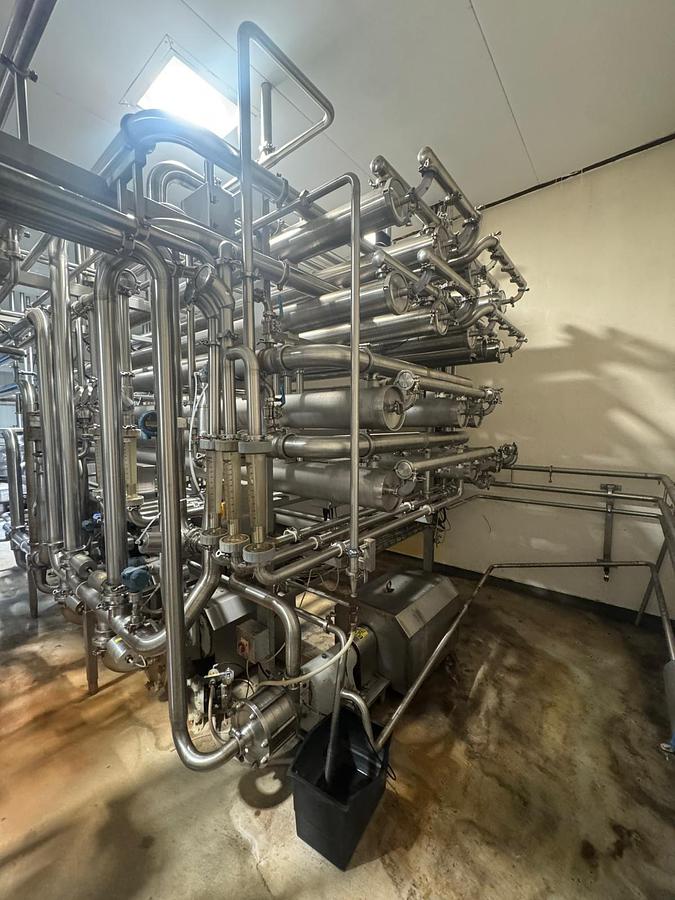 Used Cheese whey processing plant 15,000 litres/hour