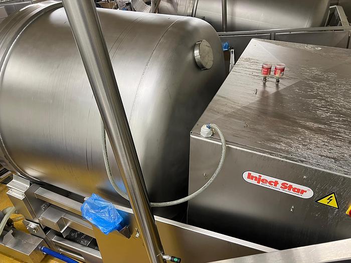 Used INJECSTAR 6000 LITRE VACUUM TUMBLER