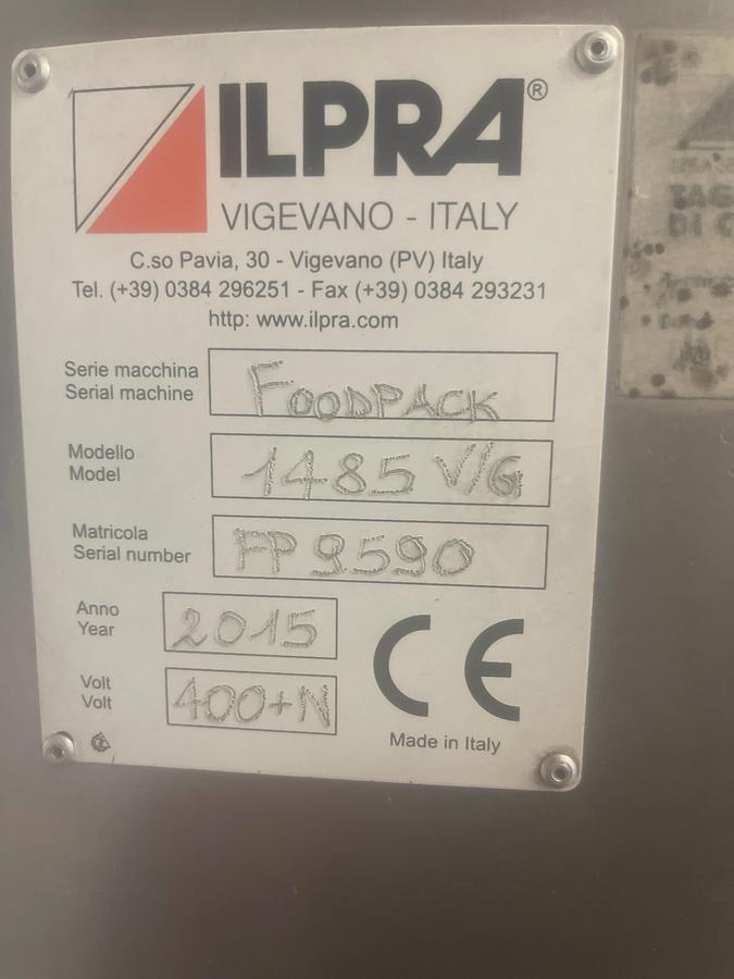 Used Ilpra  Foodpack 1485VG