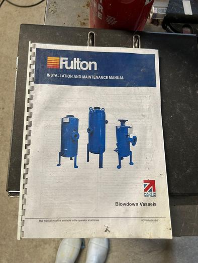 Used FULTON BOILER ROOM WITH SOFTNERS