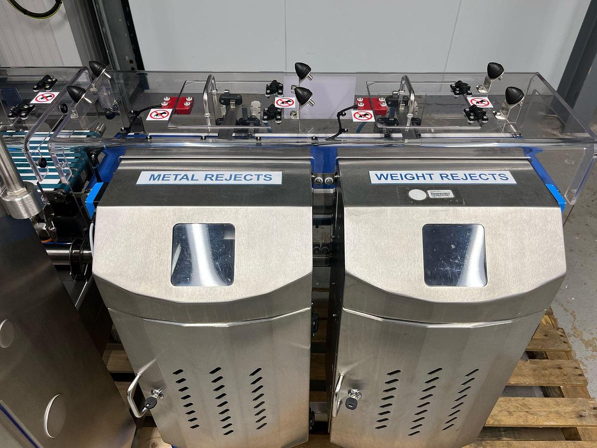 Used LOMA METAL DETECTOR CHECKWEIGHER COMBINATION UNIT