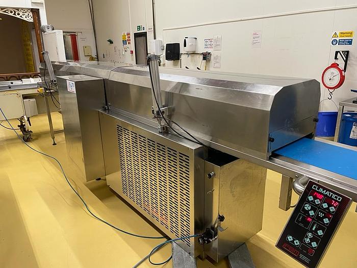 Used FBM chocolate cooling tunnel Climatico 300