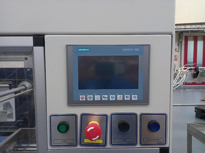 Used 2016 Acepak  TR30 + PAFB automatic Tray Erector and Shrinkwrapper