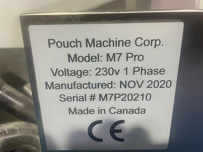 Used POUCH PACKING MACHINE