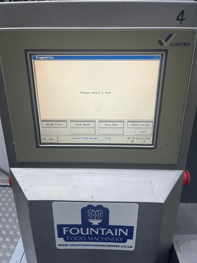 Used Cintex Checkweigher